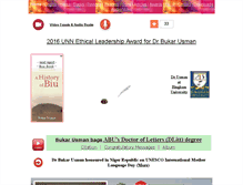 Tablet Screenshot of bukarusman.com
